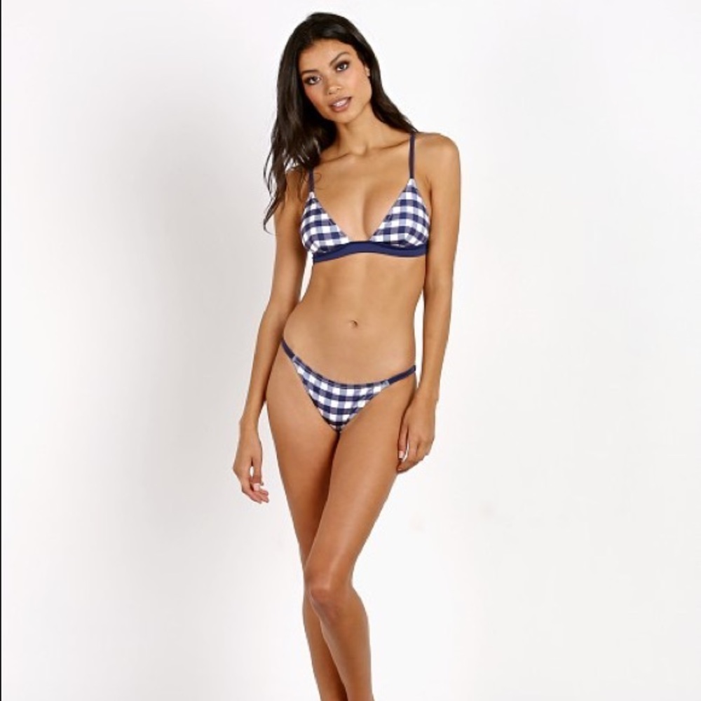 Solid & Striped gingham bikini, medium